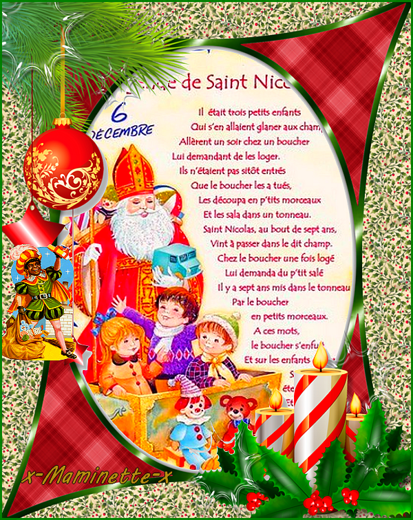 légende de saintnicolas